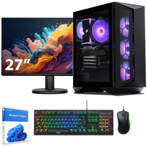 Sedatech Pack PC Gaming ATX Compact • AMD Ryzen 9 7900X3D • RTX4060Ti • 32Gb DDR5 • 2Tb SSD M.2 • Windows 11 • Monitor 27''