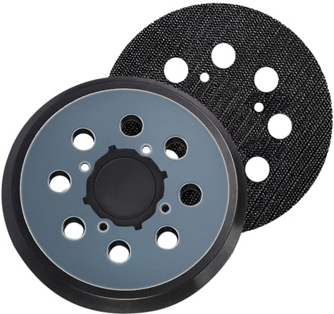 HARY 2 almohadillas de lijadora de 8 agujeros de 5 pulgadas para lijadora Dewalt, lijadora orbital Dewalt para Dewalt DWE6421 6421K DWE6423 DWE64233 6423K N329079 DCW210B almohadilla de respaldo de
