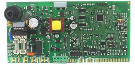 QCKRTAU Gas wall-hung boiler motherboard PCB board replacement, compatible for BOSCH, compatible for Buderus 87186496770