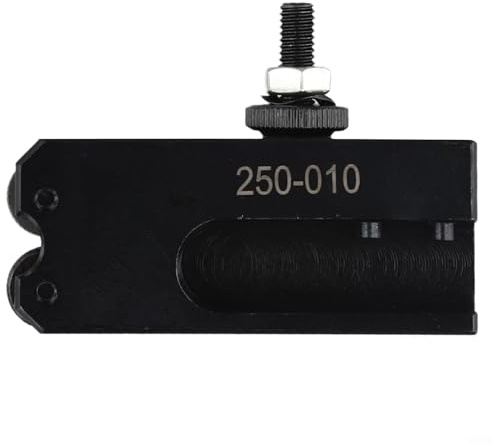 Kit de soporte de herramientas de acero de cambio rápido con múltiples postes de herramientas para torno de metal CNC torneado de corte taladrado escariado en columpio de 6-9 pulgadas, compatible con