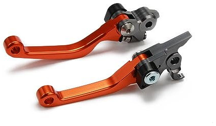 JFG RACING Leva Freno Frizione per 125SX 150SX 150XC 200XC 200XC-W 450XC-F 505XC-F 125EXC 200EXC 250SX-F 450SX-F-Arancione