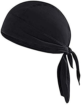 IPENNY Bandana da Ciclismo ad Asciugatura Rapida, Protezione Solare UV, Cappello Regolabile, Traspirante per Sport da Corsa, Berretto con Teschio