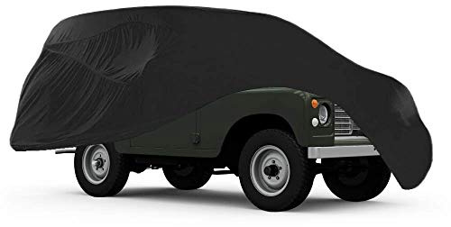 Xtremeauto Indoor Classic Breathable Soft Car Cover For Land Rover 90 Defender (Black)