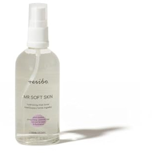 Resibo, Erfrischendes Gesichtswasser Mr Soft Skin, Gesichtsnebel, Naturkosmetik, Gesichtsreinigung, Gesichtspflege, Cleanser, Gesichtswasser PH Neutral, Erfrischendes Gesichtswasser, 100 ml