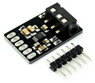 DollaTek CS4344 D/A-Digital-zu-Analog-Stereo-Audiowandlermodul mit linearem Tiefpassfilter Automatische Geschwindigkeitserkennung 2-200 kHz