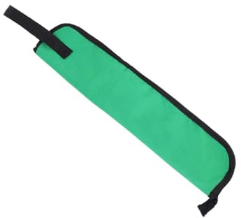 Drum Stick Bag, wasserdichtes Oxford-Stoff Marching Drum Sticks Hanging Holder Aufbewahrungsbeutel Percussion Mallet Drumstick Container Case mit Tragegurt(grün)