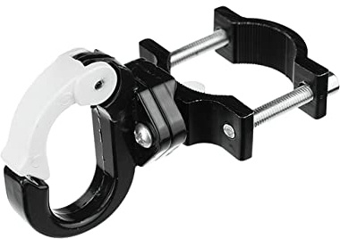 LGEGE Universal Hanger Hook for Electric Scooter - Hanging Adjustable Pothook for Poles (20mm - 37mm in Diameters) Different Screws Meet Different Need Like Scooter,Bike,MTB,Motorcycle(Black&white)