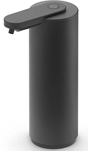 ZACK TERVO Lotionspender Seifenspender 200 ml mit Sensor und Batterieladefunktion (mit USB-Kabel) Schwarz