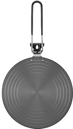TOPINCN Piastra di Conduzione del Calore, Piastra Adattatore per Induzione di Cottura per Stufa Elettronica a Gas in Lega di Alluminio con Manico Staccabile per Cucina (24 cm)