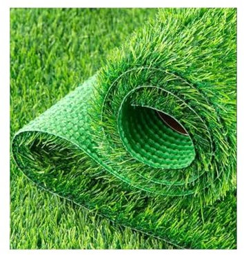 LOOQS Artificial Grass Fake Grass Lawn Turf Easy to clean， Reusable， Can be Cropped，for Indoor/Outdoor Green (Size : 2x4m)