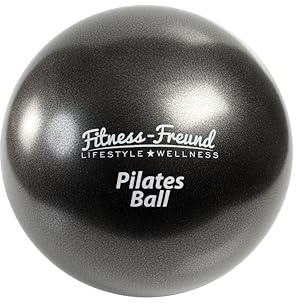 Fitness-Freund Pilates Ball 22 cm anthrazit