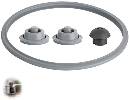 Dichtungsringe Schnellkochtopf für WMF Perfect Ersatzteile 22cm Dichtungsring Kochsignaldichtung für schnellkochtopf 22 cm Sicherheitsventil für WMF Perfect Schnellkochtopf 2,5l 3l 4,5l, 6,5l 8,5l