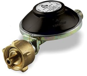 Enders® GASDRUCKREGLER mit integrierter Schlauchbruchsicherung EFV 50 mbar, 1,5 kg/h, Anschluss G 1/4 LH, 1102, silber