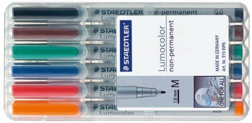 Staedtler Mars Deutschland Gmb Folienstift Lumocolor M 6Stk