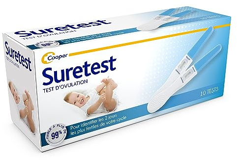 Suretest Test d'ovulation- boîte de 10