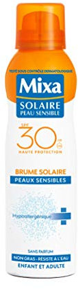 Mixa Solaire Peau Sensible - Brume Solaire Peau Sensible Protection Renforcée SPF 30 - 200 ml