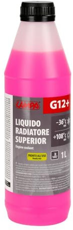 Lampa 38099 Superior-Rosso G12+, Liquido antigelo radiatore (-36°C) - 1 L
