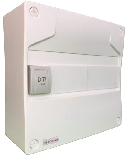 XH'system Coffret de communication Modulaire 250 Grade 3 - Dti + 8 RJ45 + 3TV coax.