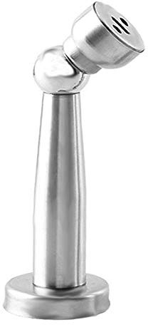 Türstopper, Edelstahl Starke Magnetische Antikollisions Wandhalterung Türstopper Halterung Sicherheitssperre Silber