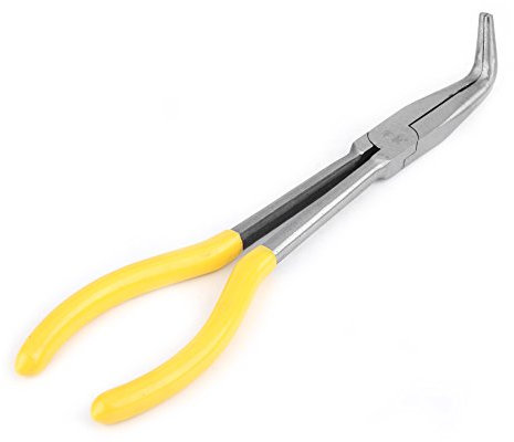 Wytino Long Pliers, 270mm, 45°/90° Bent Nose or O-Shape Tip, Craft Repairing Tool