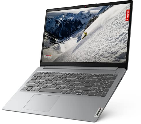 Lenovo IdeaPad 1 Gen 7 - Ordenador Portátil 15.6 FullHD (AMD Ryzen 5 3500U, 8GB RAM, 512GB SSD, AMD Radeon Vega 8 Graphics, Sin Sistema Operativo) Gris - Teclado QWERTY Español