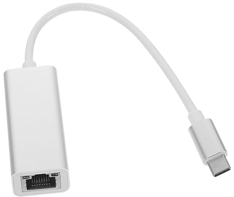 Gadpiparty Adaptador USB-c Ethernet Mbps Convertidor para Ordenador Compatible Múltiples Dispositivos Fácil Instalación y Uso Sin Controladores
