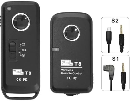 Camera Remote Shutter Release Wireless Remote for Camera S1/S2 Compatible with Sony a7, a7II, a7IV, a6300, a6400, a6500, a99, a99M2, a77, a77M2, a580, a560, a550, a500, a350, RX10M2