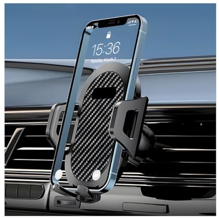 JNNJ Handyhalterung Auto, Kfz-handyladestationen Handy Halterung Auto, Auto-Handy-Halterung, 360° Drehbar Lüftung Auto Handy Autohalterung(Luftauslass-Halterung)
