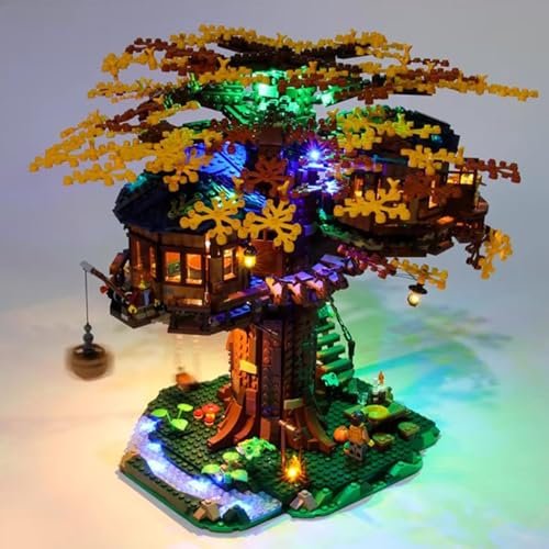 FEIFANBOYANG Led Light kit Set for Lego 21318 Treehouse Model, Compatible with Lego 21318 Treehouse Model (Luminaire only, Model not Included) (Classic Edition)