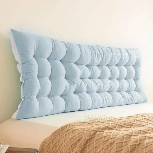 MEOYCHB Cuscini Testata Letto Cuscino Lombare da Lettura,Schienale Testata Letto Divano,Grande Cuscino Schienale per Divano Testiera Cuscino da Parete(Size:150x50x5cm/59x19.7x2inch,Color:C)