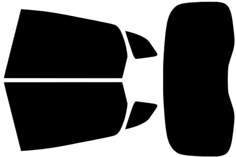 TINTCOM Lámina Tintada Precortada para Volvo V40 5 Puertas Compacto 2012-2016 - (35% Medio Ahumado) - Cristales Laterales Traseros y Luneta - Protección UV, Reducción de Calor, Ajuste Exacto