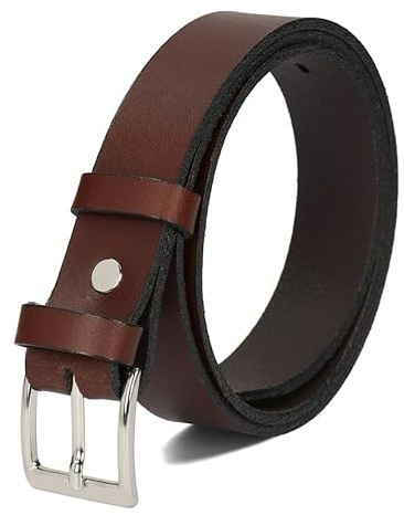 BeKiddy Kinder Ledergürtel Universalgürtel für Anzughosen und Freizeitkleidung für Jungen und Mädchen 55 60 65 70 75 cm