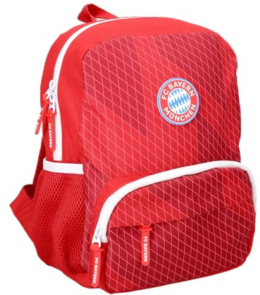 FC Bayern München I Kindergartenrucksack I Kinderrucksack I Unisex I Rot I Füllmenge 5 Liter