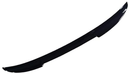 THJKCVSD Voiture Becquets Arrière, pour BMW 3 E46 Coupé CSL Becquet Aileron Lame de Coffre Accessoire Voiture Tuning, Aile aileron de Toit arrière,A/Black