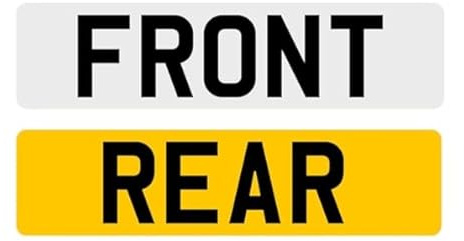 Number Plates | Front/Rear/Pair | 2D/3D/4D | Badges | Borders - Acrylic Plates/Automotive/Car/Vans/Lorries
