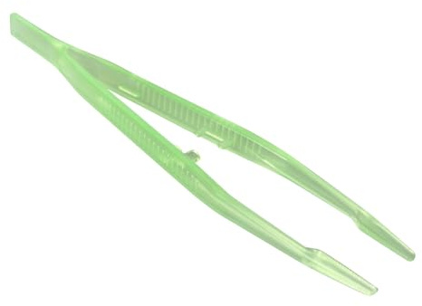 Matning av reptilpincett – 18 x 3,2 cm lång glöd i mörk matare, ergonomiska ormtång, halkfritt matningsverktyg | Humaniserat handtag ödla sköldpadda spindel ormhanteringsverktyg för säker exakt