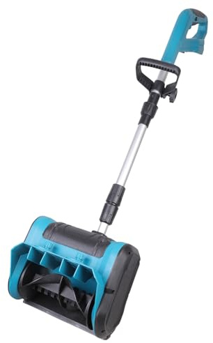 Barredoras de nieve motorizadas de tipo pesado, almacenamiento resistente a la intemperie, dispositivo de mantenimiento de entrada de invierno, batería no incluida, portátil, limpiador eléctrico de
