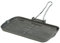 Typhoon Solutions - Parrilla Rectangular de Hierro Fundido con Mango Flexible