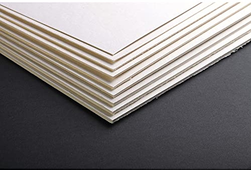 Clairefontaine 93961C Packung (mit 10 Holzkartons, 60 x 80 cm, 1,5 mm, 825 g, ideal für Modellbau, leicht und glatt, 100% Zellulose) 10er Pack beige