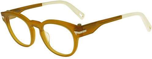G-Star raw Gs2657 Fat Warth 708 47 Brillengestelle, Weiß (Butterscotch)