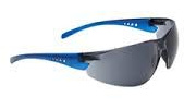 Gafas de trabajo Flash Solar con lente oscura.