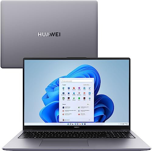 HUAWEI MateBook D16 2022/16 Pouces / i5 / DDR4 16 Go/SSD 512 Go/Gris Spatial / WIN11 Home
