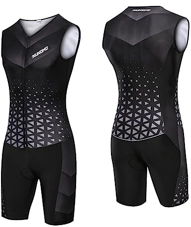Triathlon Jumpsuit Cykeldräkt Kvinnor Triathlon One Piece Body Kortärmad Cykelkläder Kläder Jumpsuit 9D Uniform Gel Pad Sportwear (TYP-5, S)