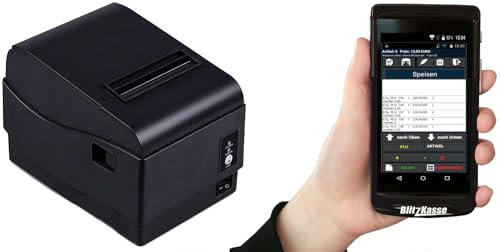 Mobile Gastro Mini-Handykasse für Gastronomie: Restaurant, Pizzeria, Bar, Cafe. Blitzschnelle Kassenerfassung für ein effizientes Gastro-Management