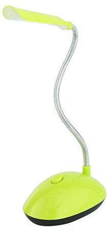RajoNN Table lamp Fexiable Led Desk Light AAA Battery Operated Book Reading Lamp Green/Blue