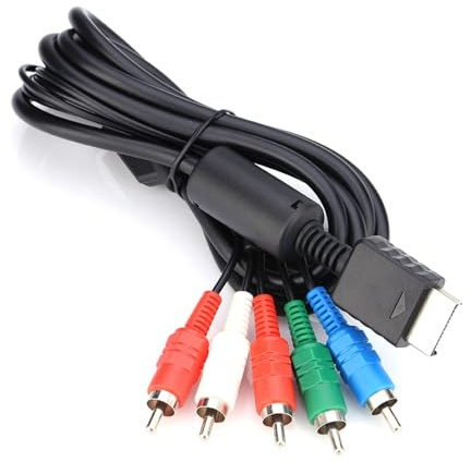 BONKZEBU Câble Audio Vidéo AV Composant Multi Sortie - Cordon pour Vidéo et Audio avec Sortie Multiple