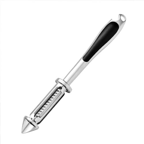 SHUOGUO Sharp Stainless Steel Swivel Multifunction Vegetable Peeler, Comfortable Handle, Dishwasher Safe, Potato Peelers for Kitchen, Peel Veggies, Apple