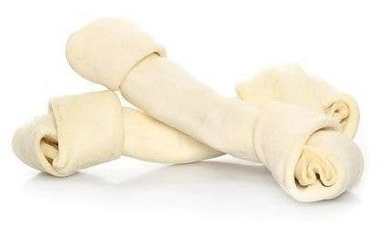 BVS Vet Shop | Hueso Nudo Natural para Perros | Snacks Que ofrecen un Efecto de Cepillado sobre los Dientes, manteniene tu Perro Libre de Placa bacteriana y sarro | 16 cm | 3 Unidades