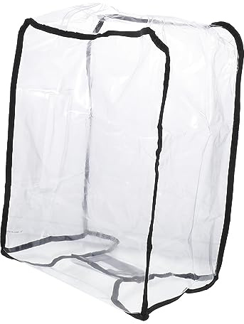 HEMOTON Transparente Gepäckabdeckung Für Koffer Trolley Schutz Vor Schmutz Und Kratzern Einfache Handhabung Mit Griffaufnahme Und Selbstklebendem Band