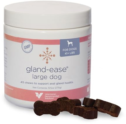 Veterinarian Recommended Solutions Gland-Ease Dog Canine Chews (for Large Dogs)